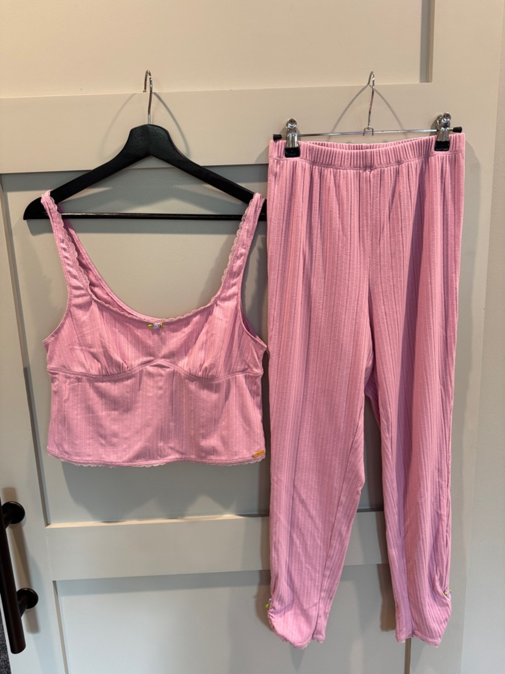 Adore Me Ribbed Pajama Set